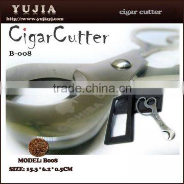 Popular stainless steel cigar cutter portable cigar scissors wholesale