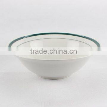 Wholesale used restaurant dinnerware fancy ceramic soup bowl