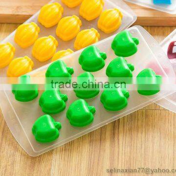 NEW Novelty Fruit Ice Juice Cube Tray Chocolate Jelly Silicone Mould Party photo-2