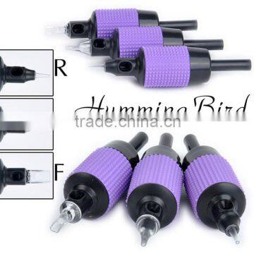 Original Hummingbird Hot Sale Disposable Tattoo Grip With Tipe Tube Supply