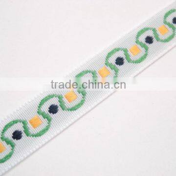 Jacquard Fabric ribbon strap webbing trimming gift decorative