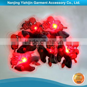 Low price eco-friendly gift led pvc patch