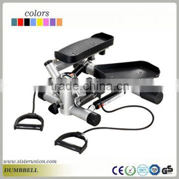 Indoor fitness leg exercise equipment aerobic stepper resistance bands