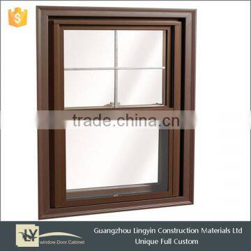 New Style aluminum double hung house window design