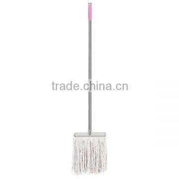 cotton floor mop 400g mop refill iron handle with 24cm iron clip