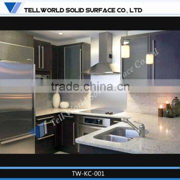 High quality elegant design artificial marble kitchen worktop finishing