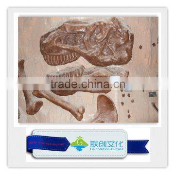 Artificial Dinosaur Type Wall Mounted Dinosaur Head