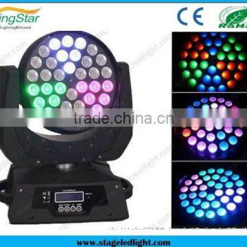 RGBW Zoom 36x10w 4in1 Led Mini Moving Head Wash Light for Stage Decoration photo-3