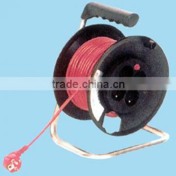 Electric cable reels with French Standard