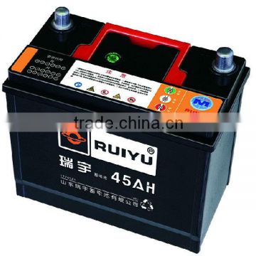 12V45AH NS60 JIS Standards japan car battery