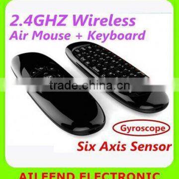 C120 For Android PC Keyboard Remote Air Mouse Air Mouse Backlit Keyboard