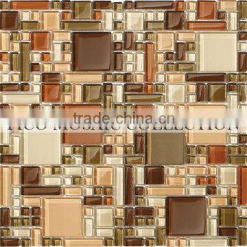 Fico hot sell 2014 swimming pool 4mm thickness glass mosaic tile