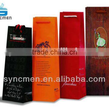 Popular Wine Paper Bag With Your Logo photo-5
