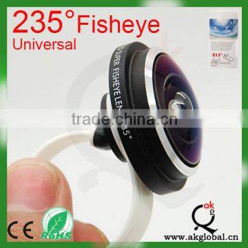 camera lens universal circle chip 235 degree super fisheye for iphone samsung galaxy