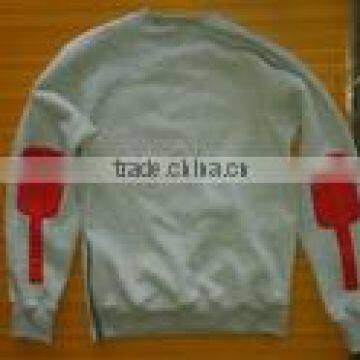 Pullover Sleeves Padded Sweatshirt