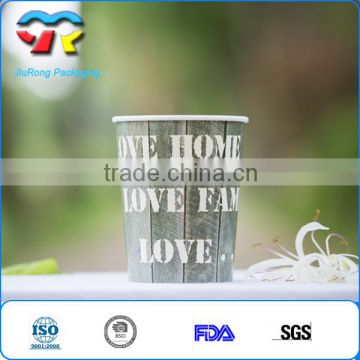 flexo printing food cold drink paper cup with custom logo