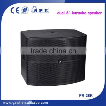 SPE Audio Dual 8 inch Portable Karaoke Speaker PR-28K