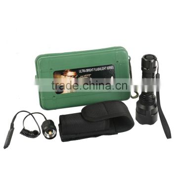 XM-L2 With Pressure Switch And Flashlight Holster Bicycle Light Hunting Activity And Daily Use