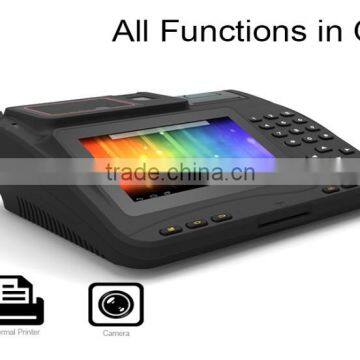 Android POS terminal with 7'' touch screen P7