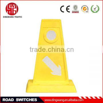 Yellow and Orange PU Road Divider