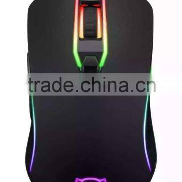 Private Mould Customized 6D Computer Gaming Mouse RGB OEM Mouse Gamer Macro Wired Game Optical Mouse with software driver