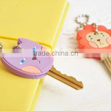 Sofl PVC cartoon key chain/creative sofl PVC cartoon key chain