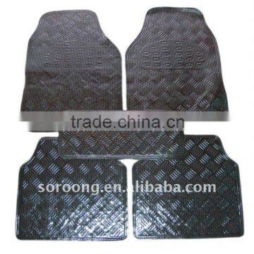 aluminum skid pvc car floor mat