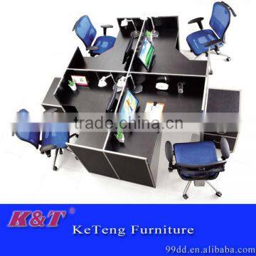 stainless steel office combination desk