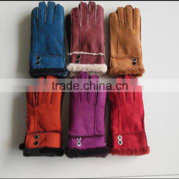 Wholesale cheap scrap Leather Gloves Shearing Gloves