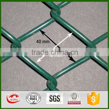 Good quality cheap price pvc coated chain link fence (Factory)