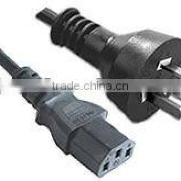 Argentina IRAM Power Cord AC power cords with computer connector