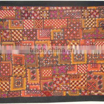 indian old patchwork wall hangings