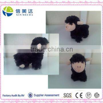 Custom Cute Black sheep soft plush toys