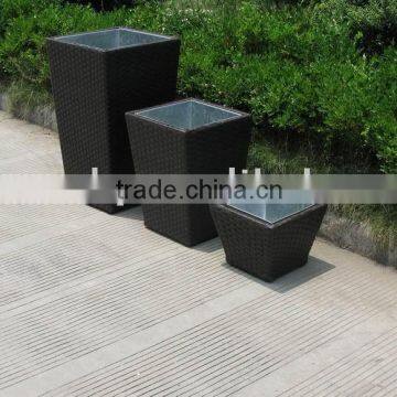 Outdoor rattan furniture