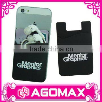 Free samples popular gift cute 3M sticky mobile card holder