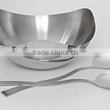 Stainless Steel Salad Set