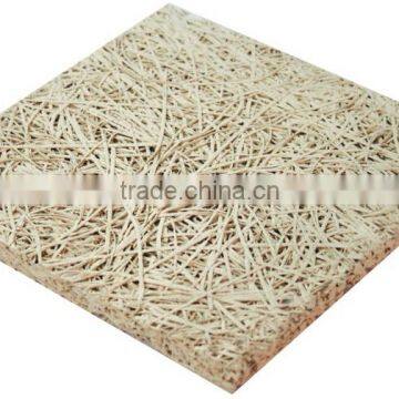 China wood wool acoustic mineral wool panels