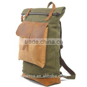 China Wholesale RS-104-1 Canvas Student Backpack School Bag High School Bag photo-6