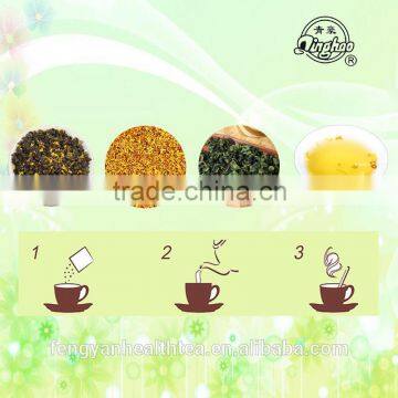 Blended, Fresh, Re Processing Type and Osmanthus Flower Oolong Tea