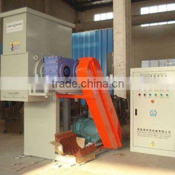 Single Shaft Shredder of PVC big pipe used