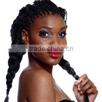 African synthetic jumbo braid hair/synthetic jumbo braiding hair