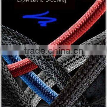 Polyester braided expandable sleeving