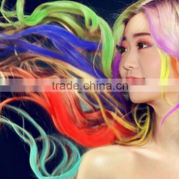 Hottest environmental temporary hair chalk, hair chalk pen, organic hair color