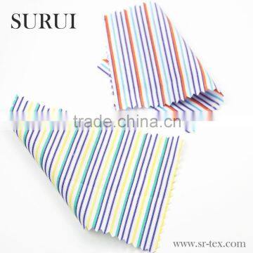 hot selling red and white stripe fabric for fashion dress