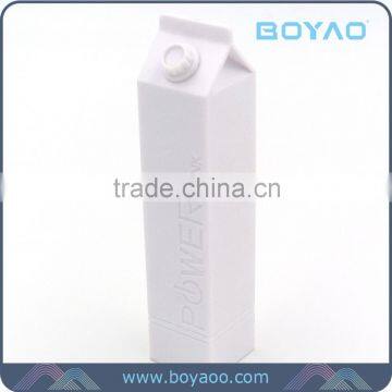 2016 Gift Hot Sale Milk Battery Portable Power Bank 2600mah photo-3