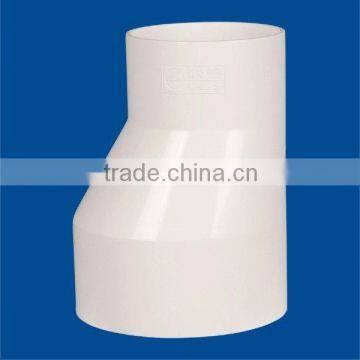 PVC Drainage Fittings: Eccentric Reducer