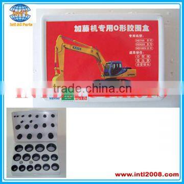Repair O-ring Kit Box for Kato Excavator O-ring Assortment / Grab O-ring Box China Manufacturer Factory
