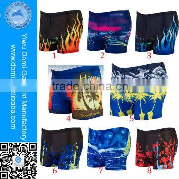 Domi Stock Cheapest Many Patterns Swimwear Men Swimming Boxer Shorts