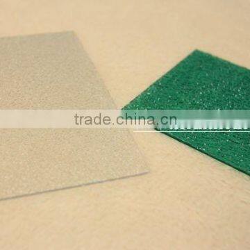 uv transparent plastic sheet, frosted polycarbonate sheet