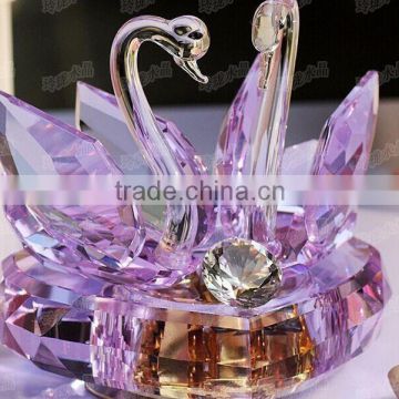 crystal musical instruments with animals for wedding gift favors 2015